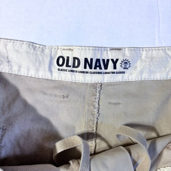 Old Navy Men's Cargo Shorts Beige XXL Classic Length 43" Waist - Picture 8 of 9